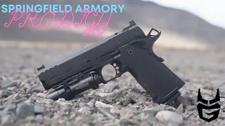 A New Challenger Approaches! The Springfield Prodigy double stack 1911.