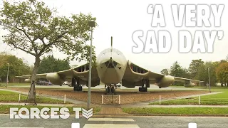 Saying 'Goodbye' To RAF Marham's Victor Aircraft Gate Guardian ✈️ | Forces TV