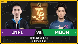 WC3 - TP League S2 M4 - WB Semifinal: [UD] Infi vs Moon [NE] (Ro 16 - Group B)