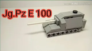 Jagdpanther E 100 из лего