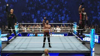 WWE 2K24 Tama Tonga vs. Angelo Dawkins King of the Ring Tournament SmackDown