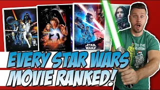 All 12 Star Wars Movies Ranked (w/ Rise of Skywalker)