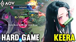 AOV : KEERA GAMEPLAY | HARD GAME - ARENA OF VALOR | LIÊNQUÂNMOBILE | ROV | COT