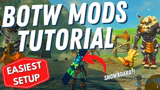 How To Install Mods For BOTW (Cemu + BCML)