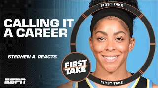 Stephen A. & Shannon Sharpe reflect on Candace Parker’s legacy 🏀 | First Take