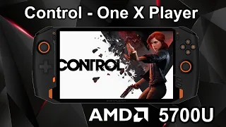 Control On A Handheld - One X Player AMD 5700U