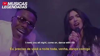 (Ao vivo) Dua Lipa ft. DaBaby - Levitating (Legendado | Lyrics + Tradução)