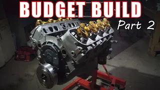 BUDGET Chevy Big Block Build! - Part 2 of 3 ( long block assembly )