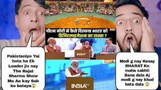 Modi G In Rajat Sharma Show मोदी जी ने लाइव शो में बताई दुनिया को भारत की पावर