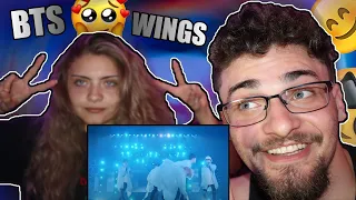 Me and my sister watch 방탄소년단/BTS Outro: Wings 무대 교차편집 (stage mix) (Reaction)