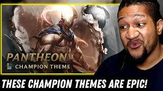 Analysis/Reaction to Pantheon, the Unbreakable Spear | Champion Theme - League of Legends