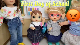 Baby Alive doll Abby's First day of school