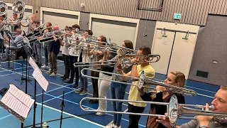 Kamper Trompetter Korps “Formula 1 Theme” Open repetitie 2022