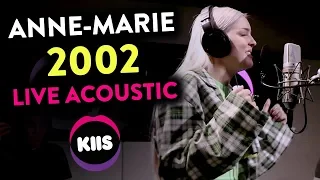 Anne-Marie Nails EVERY SINGLE NOTE In '2002' Live Acoustic! KIIS1065, Kyle & Jackie O