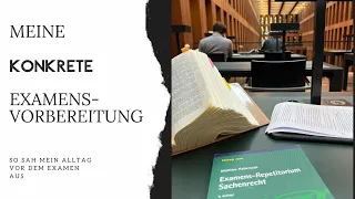 Examensvorbereitung im Jurastudium- mein Alltag vor dem Staatsexamen