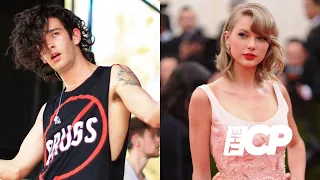 Matty Healy dances to Shake It Off while watching Taylor Swift perform in Nashville