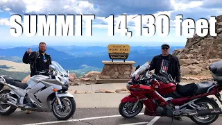 Riding the HIGHEST PAVED ROAD in the USA | FJR1300's Take on MOUNT EVANS