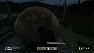 DayZ - M79 Grenade Launcher in a Dynamic Train (military) Spawn