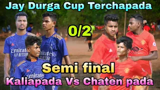 Jai Durga Cup Terchapada (Chaten pada Vs Kaliapada) 2/0 goals highlights match Terchapada football
