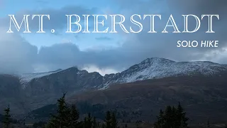 Solo Hiking Mt. Bierstadt - Cinematic test of the FujiFilm X-H2s