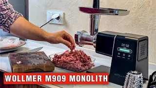 Делюсь лайфхаком! Делаем заготовку фарша для хранения на мясорубке WOLLMER M909 monolith