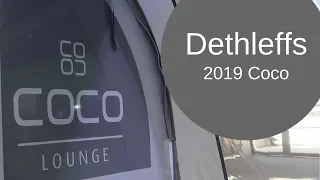 2019 Dethleffs Coco Caravan (Production Version) at Caravan Salon Düsseldorf 2018