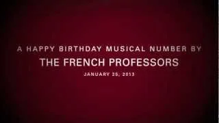 125HB French Professors