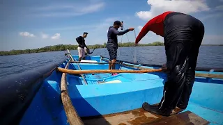 Pesca con arpón en la bahía de Jiquilisco, El Salvador.       #pesca #buceo #elsalvador