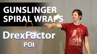 How to do Gunslinger Spiral Wraps: Poi Gunslingers 101 Tutorial