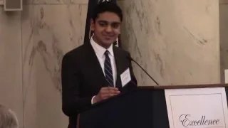 2016 CEE Congressional Luncheon: Amol Punjabi, RSI '15 & 1st Place Intel STS Competition Winner