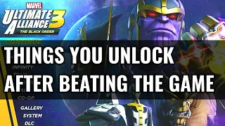 What will you unlock after beating the game Marvel Ultimate Alliance