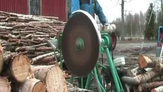 circular saw,   powered by bernard engines