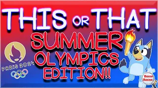 This or That? Summer Olympics Edition! | Would You Rather | Fun Fitness for Kids | GoNoodle | PE