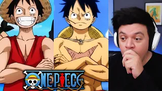 Reacting to 1 SECOND FROM EVERY 1000 EPISODES OF ONE PIECE For The FIRST TIME