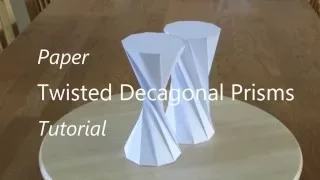 Twisted Decagonal Prism Tutorial