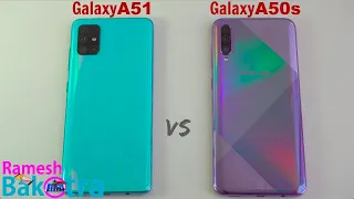 Samsung Galaxy A51 vs Galaxy A50s SpeedTest and Camera Comparison