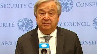 'I am shocked': UN chief responds to Israel's calls for resignation