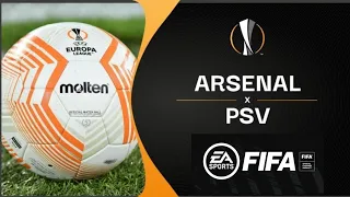 FIFA 23 - Arsenal vs PSV | Uefa Europa League 2022/23 | PS5 FIFA 23 Game