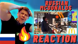 Tucker Carlson Reviews RUSSIAN MCDONALDS - IRISH REACTION