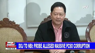 DOJ to NBI: Probe alleged massive PCSO corruption