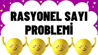 Bir Rasyonel sayı problemi Nasıl çözülür / 7.sınıf Matematik