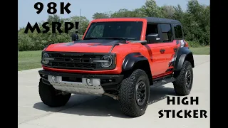 2023 Bronco Raptor Braptor Code Orange Walk Around 98K MSRP Kansas City MO #B23513 sold