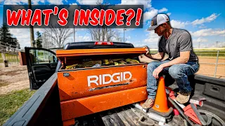 What’s He Hiding In There?! ► RIDGID Gang Tool Box Tour!