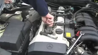 1994 Mercedes E320 Spark Plug Replacement (M104 engine, W124 chassis)