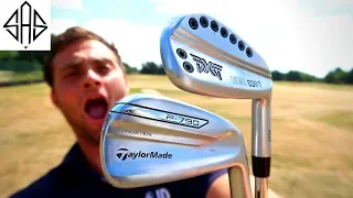 TAYLORMADE P790 VS PXG 0311T IRON (HEAD TO HEAD)