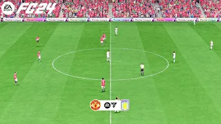 FC 24 | Manchester United vs Aston Villa - Premier League 23/24 - PS5™ Full Gameplay