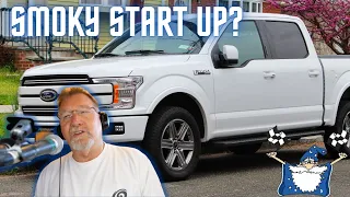 Ford F-150 Smoking On Cold Start? // 2018 Ford F-150 3.5L EcoBoost