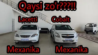 GENTRA MEXANIKA YOKI COBALT MEXANIKA, QAYSI BIRI ZO'R?! BATTLE