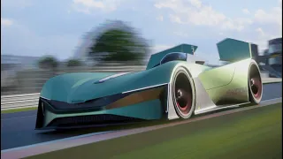 Skoda iV VGT Concept Race Car Testing at Watkins Glen - Gran Turismo 7 [4K]