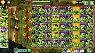 PLANTS VS ZOMBIES 2 HACK MEGA GATLING PEA, PEA VINE, SLING PEA, THREEPEATER